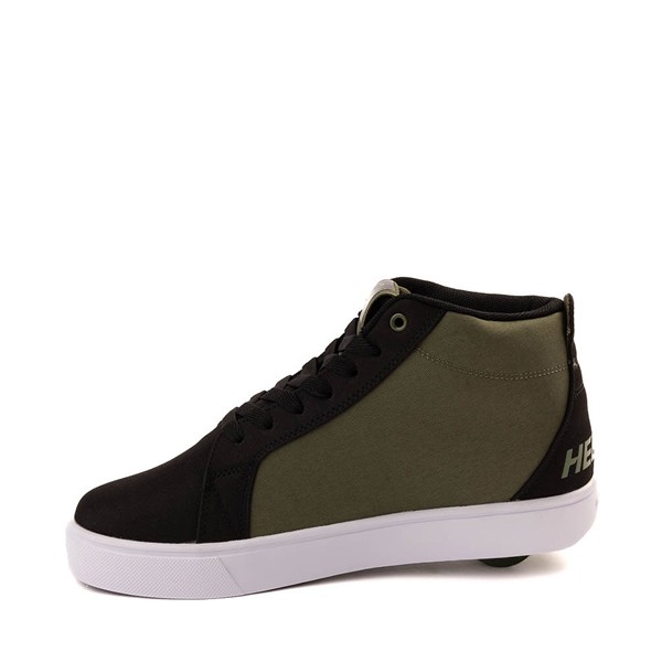 Кеды Heelys Racer 20 Mid Skate Shoe, черный/оливковый