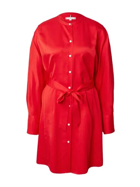 Рубашка-платье TOMMY HILFIGER, красный