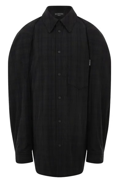 Хлопковая рубашка Balenciaga