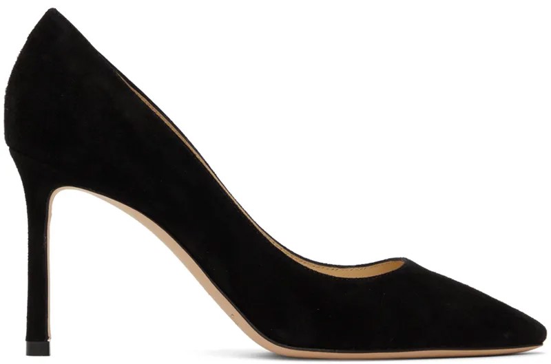 Черные туфли на каблуках Romy 85 Jimmy Choo