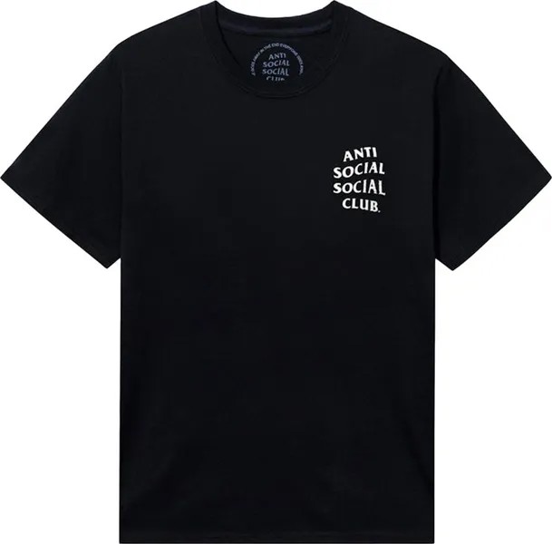 Футболка Anti Social Social Club Mind Game 'Black', черный