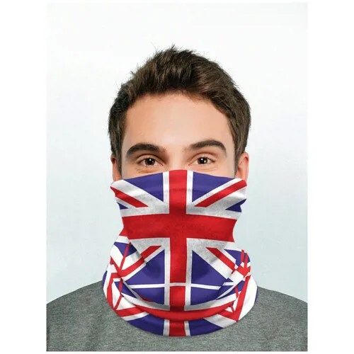 Шарф маска флис sfer. tex Флаг Великобритании размер L