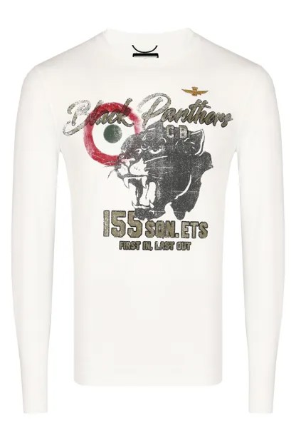 Лонгслив мужской Aeronautica Militare 128751 белый 2XL