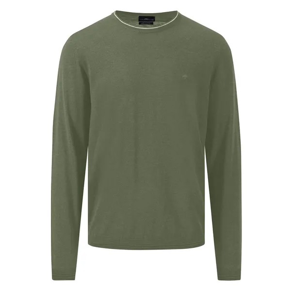 Свитер Fynch Hatton 1403700 O Neck, зеленый