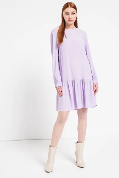 Платье с разрезным подолом Esprit, фиолетовый