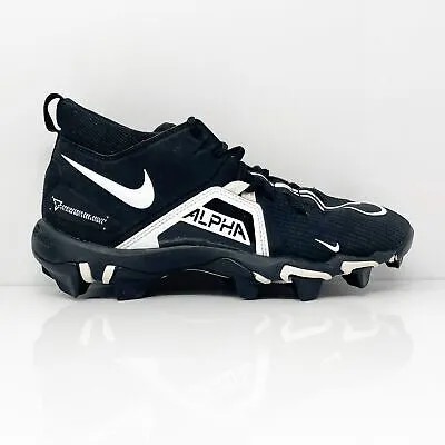 Черные футбольные бутсы Nike Boys Alpha Menace 3 Shark CV0581-001, размер 6 лет