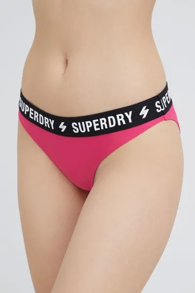 Плавки бикини Superdry, фиолетовый