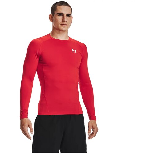 Лонгслив Under Armour HG Comp LS Tee Красный 3XL 1361524-600