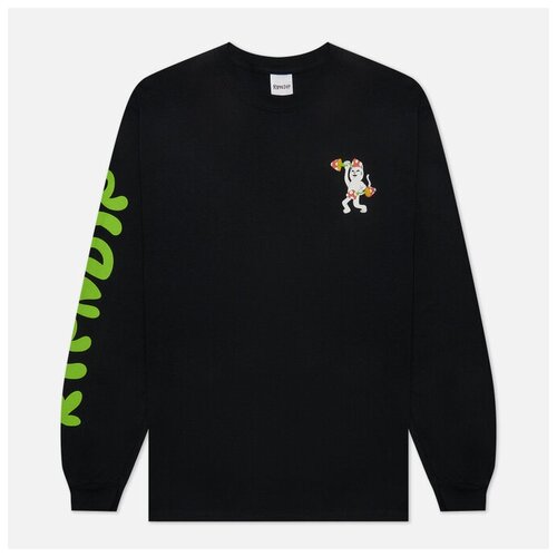Мужской лонгслив Ripndip Do You Even Lift чёрный , Размер S
