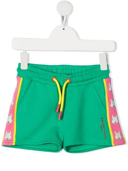 The Marc Jacobs Kids спортивные шорты с принтом Mascot