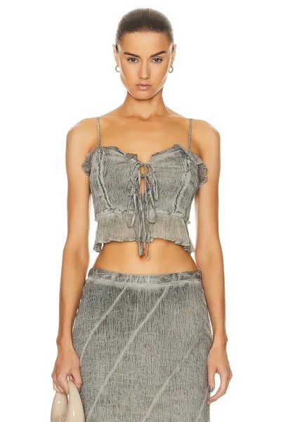 Топ Rococo Sand River Corset, серый