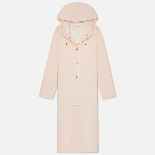 Женская куртка дождевик Stutterheim Mosebacke Long розовый, Размер XS