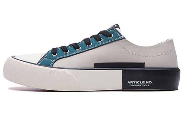 Кроссовки ARTICLE NO. Skateboarding Shoes Unisex Low-top White/Blue, белый/синий