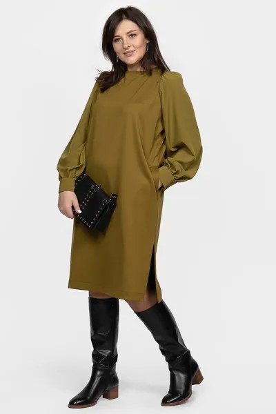 Платье женское SVESTA R1101Kha хаки 60 RU