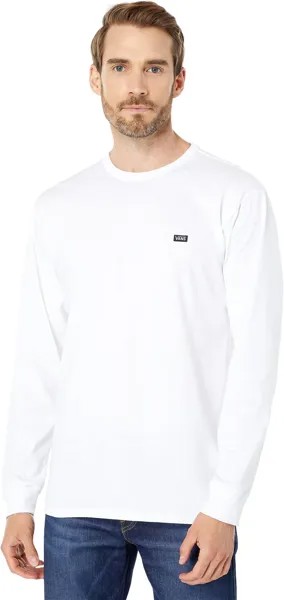 Футболка Vans Off The Wall Classic Custom Long Sleeve Tee, белый