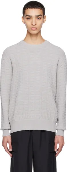 Серый свитер 4G Givenchy