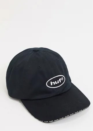 Черная кепка HUF Ellis-Черный