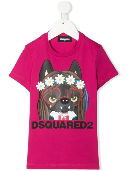 Dsquared2 Kids футболка с принтом