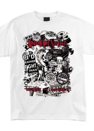 Футболка INDEPENDENT Decades of Decadence Regular White