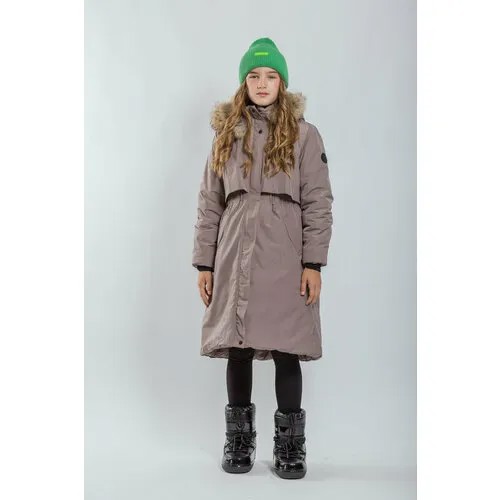 Парка Orso Bianco, размер 146, бежевый