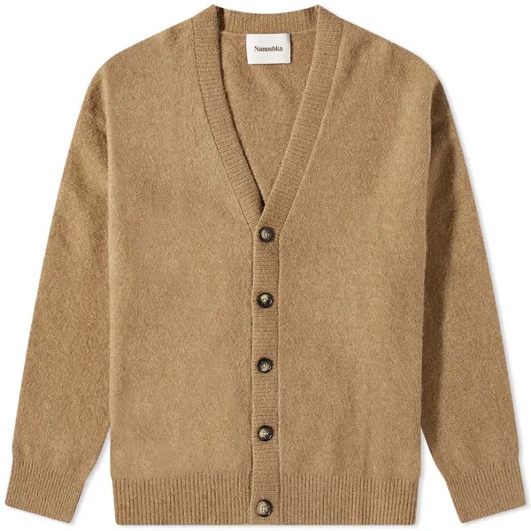 Джемпер Nanushka Prim Brushed Oversize Alpaca Cardigan