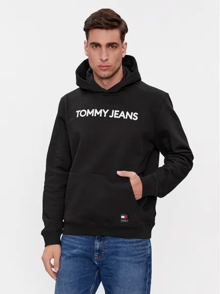 Толстовка обычного кроя Tommy Jeans, черный