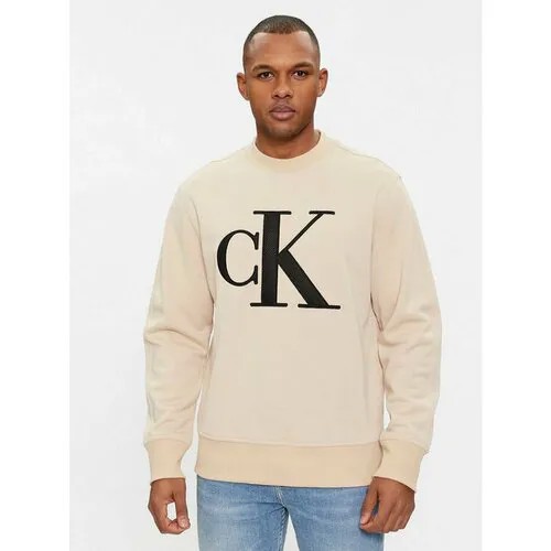 Свитшот Calvin Klein Jeans, размер XL [INT], бежевый