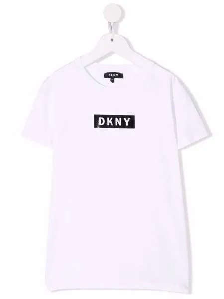 Dkny Kids футболка с логотипом