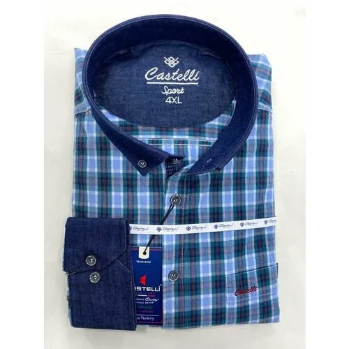 Рубашка Castelli, размер 3XL(62), мультиколор