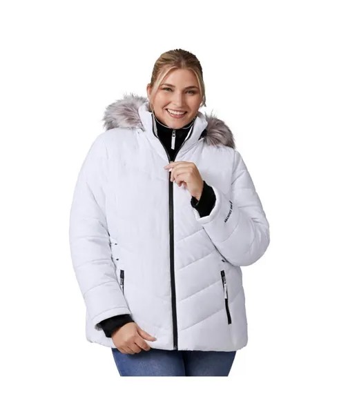 Женская куртка больших размеров Unstoppable II из полиэстера Air Touch Free Country, белый