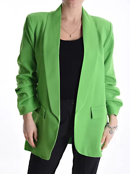 Повседневный пиджак, зеленый