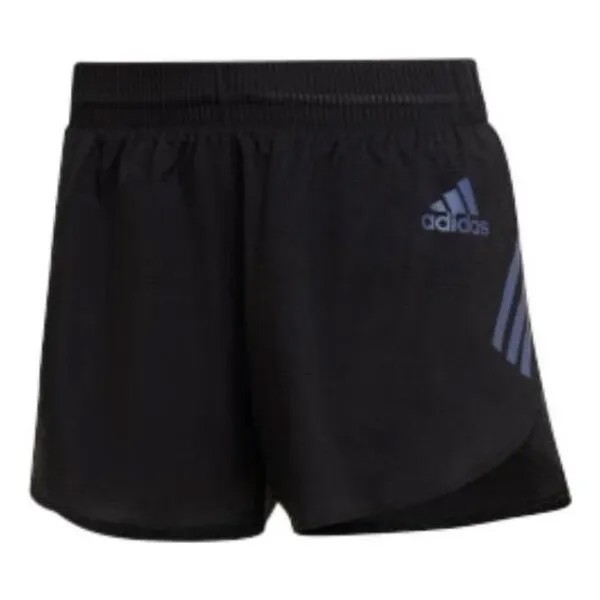Шорты adizero беговые шорты с разрезом Adidas, черный