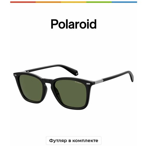 Солнцезащитные очки Polaroid, зеленый