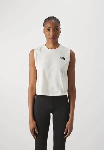 Топ RELAXED SIMPLE DOME TANK The North Face, цвет white dune