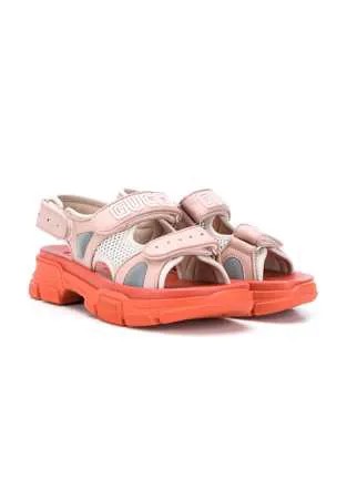 Gucci Kids сандалии на липучках