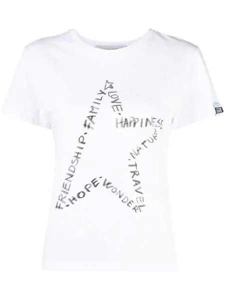 Golden Goose футболка с принтом