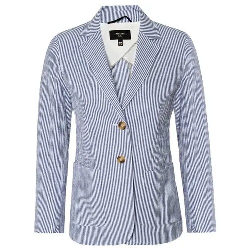 Жакет MaxMara_Weekend PEPLI белый+синий 40