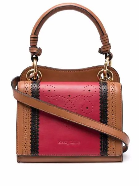 See by Chloé сумка-тоут с тисненым логотипом