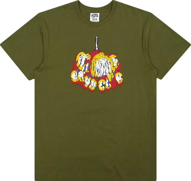 Футболка Billionaire Boys Club Lift Short Sleeve T-Shirt 'Loden Green', зеленый