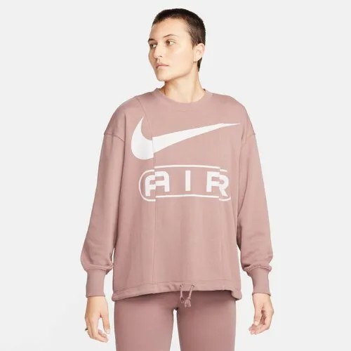 Лонгслив NIKE, размер S, розовый