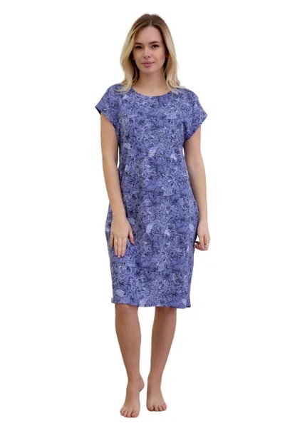 Платье женское LikaDress 18-1508 синее 58 RU