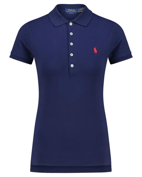 Рубашка-Поло узкого кроя Polo Ralph Lauren, синий