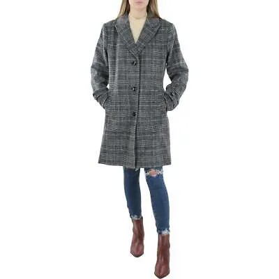 Vince Camuto Womens Wool Midi Dressy Wool Coat Верхняя одежда BHFO 7704