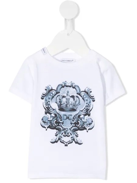 Dolce & Gabbana Kids футболка с логотипом