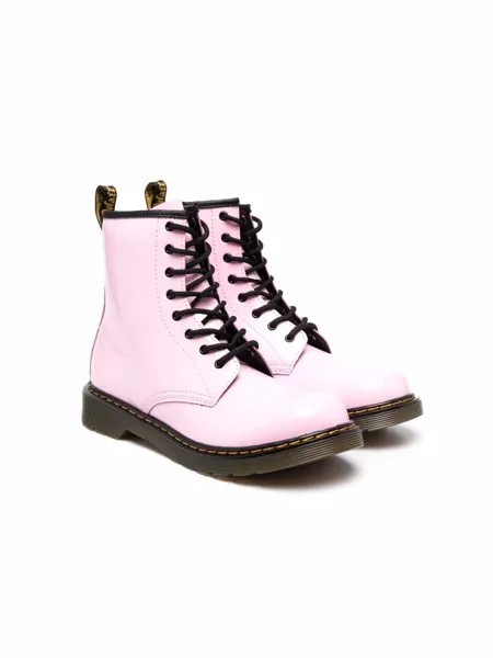 Dr. Martens Kids ботинки на шнуровке