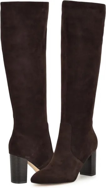 Сапоги Otton Nine West, цвет Dark Brown Suede