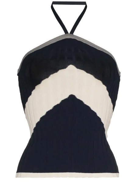 Wales Bonner WALES STAR HALTER TOP