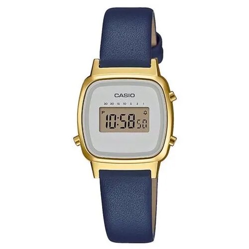 Наручные часы CASIO Vintage, синий, золотой