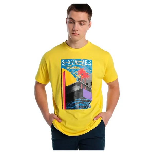 Футболка Six Valves 118721-5686-428 T-shirt, желтый