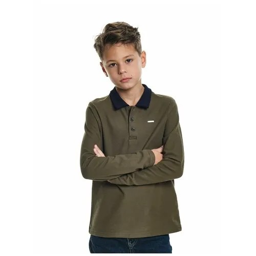 Лонгслив Mini Maxi, 7708, цвет хаки, размер 134